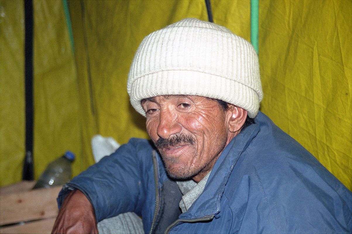 05 Porter Muhammad Khan In Kitchen Tent